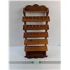 Image 1 : Thread Bobbin Wall Rack (42 Capacity) 25" x 11" - PICK UP