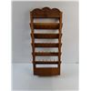 Image 2 : Thread Bobbin Wall Rack (42 Capacity) 25" x 11" - PICK UP