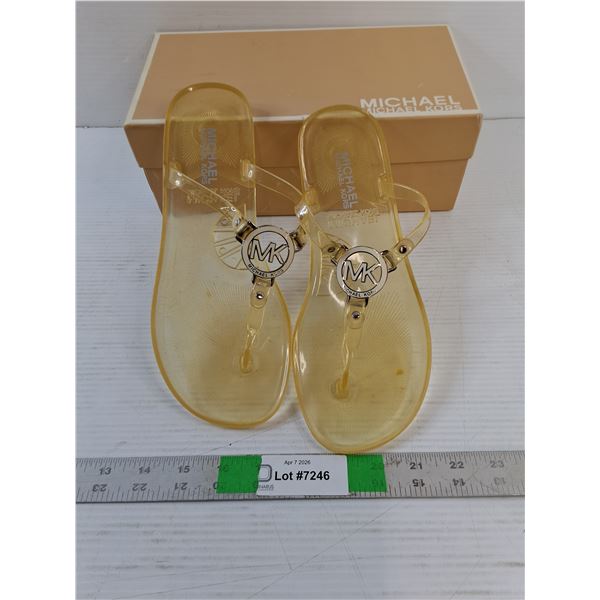 Women's Sandals  - MK Jelly - Michael Kors (Size 9M)