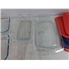 Image 3 : (4) Pyrex Glass Pans w/Lids - PICK UP