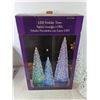 Image 2 : (3) LED Holiday Trees - Powers On, As Is - PICK UP ONLY