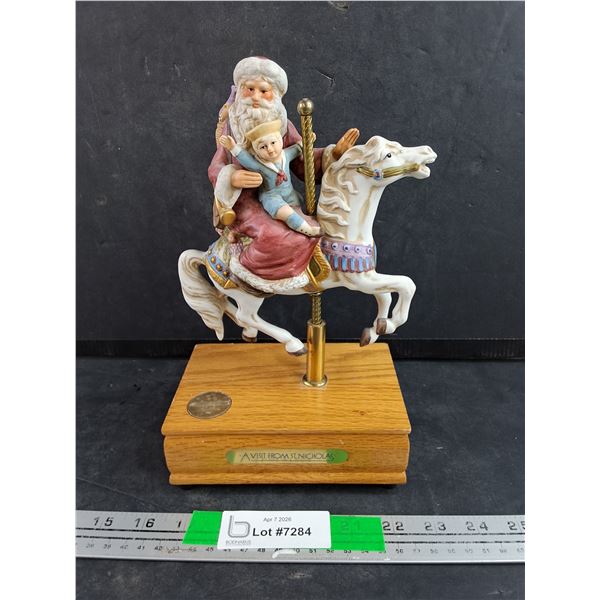 A Visit From St, Nicholas Musical Box - As Is