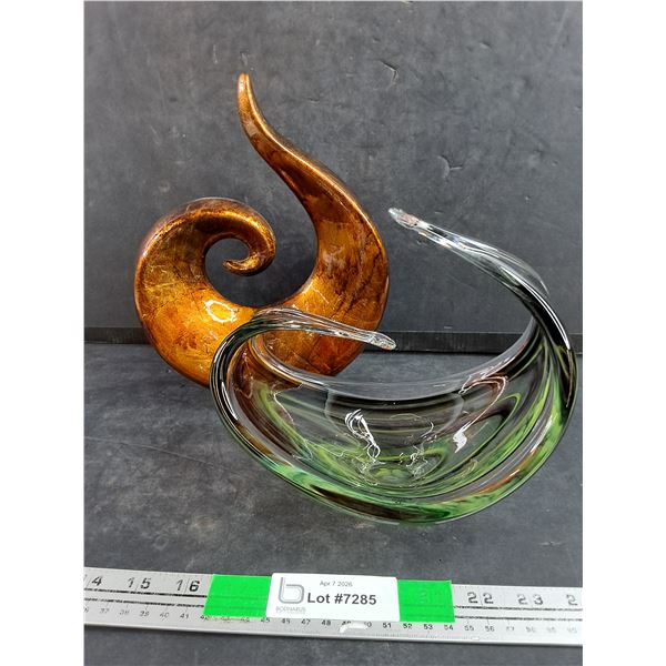 Hokitika Glass Studio Art Glass Decor & Ceramic Decoration