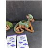 Image 3 : (3) Frosted Grape Organic Hemp Wraps, (2) Epoxy Decorative Planters