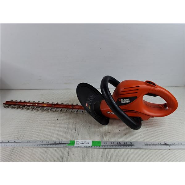 Black & Decker Hedge Hog Electric Hedge Trimmer - Consignor Said Works, Cannot ship