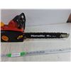 Image 3 : Homelite 16" Electric Chainsaw - Consignor Said Works, Cannot Ship