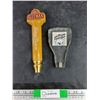 Image 1 : Vintage Sleeman & Labatt Lite Beer Taps