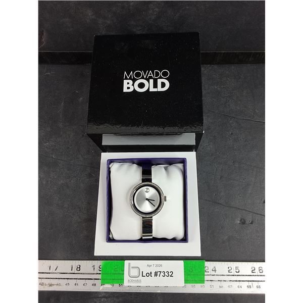 Movado Bold Quartz Watch - As Is