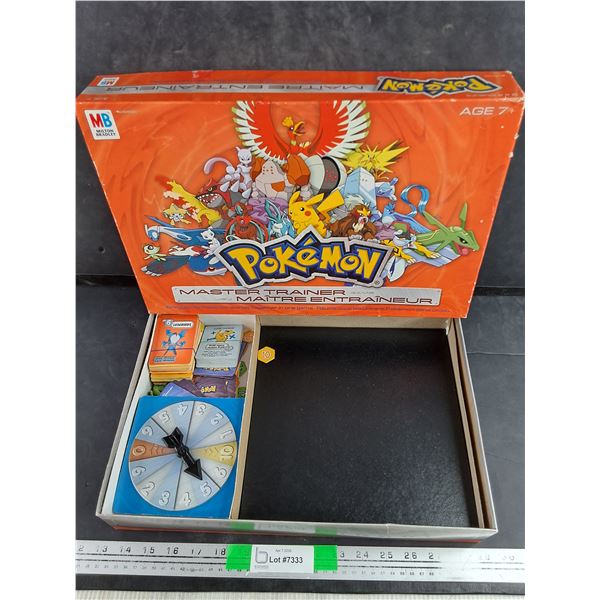 MB Pokemon Master Trainer Game - As Is