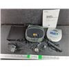 Image 1 : Sony Portable Walkman CD Player, RCA Headphones, CD Case, Misc - As Is