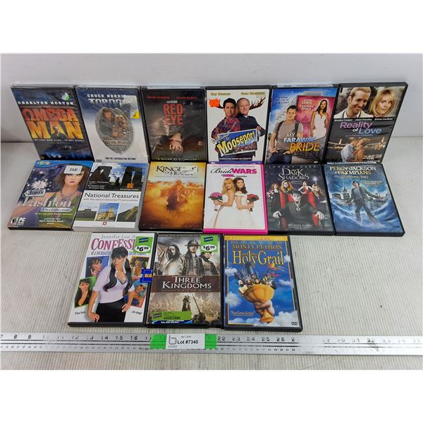 Assorted DVDs - Top Dog, My Faraway Bride, Three Kingdoms, Misc