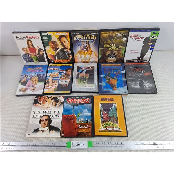 Assorted DVDs - Gremlins 2, Monty Python & The Holy Grail, Blonde Ambition
