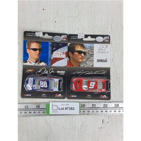 Pitcher Stop Race Car Figurines- Dale Earnhardt Jr., Kahne