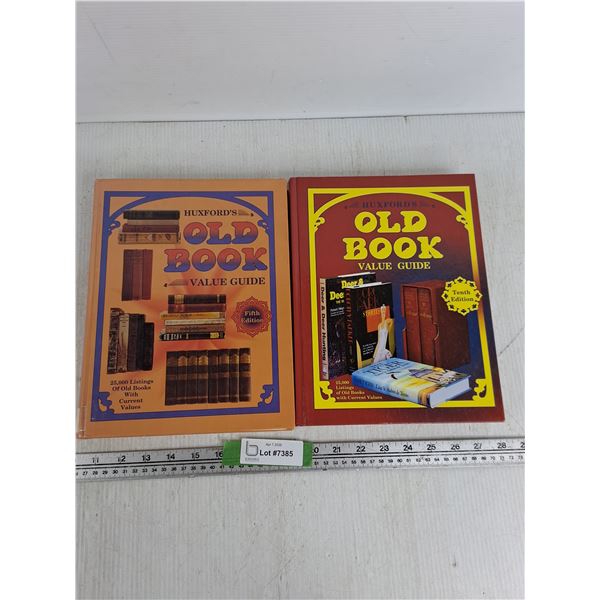 (2) Books On Old Book Value Guide