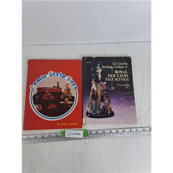 (2) Books On Comic Strip Toys, The Charlton Standard Catalogue  Of Royal Doulton Figurines
