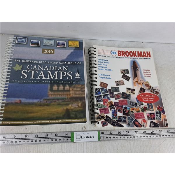 (2) Stamp Books - Canadian, U.S