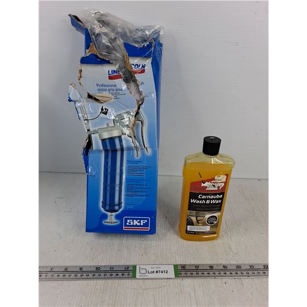 Pistol Grip Grease Gum & Car Wash/ Wax - Cannot Ship