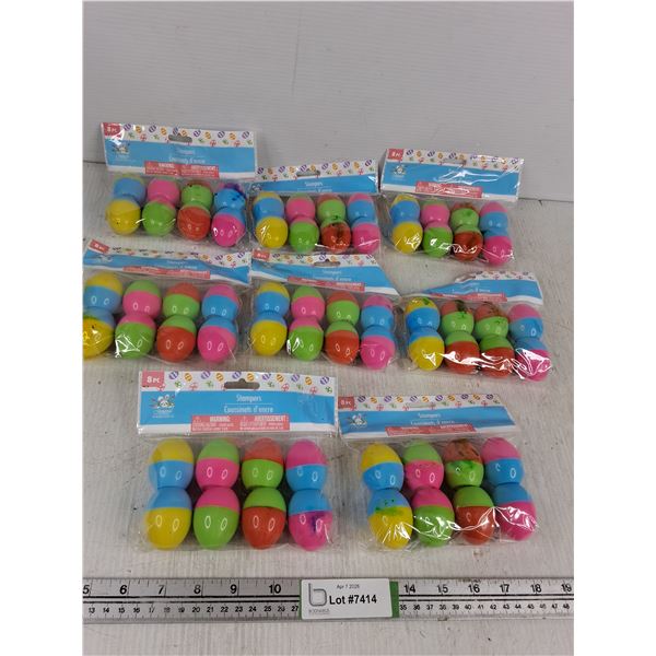 Easter Egg Stampers - Sealed, Some Leaks