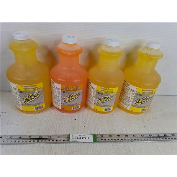 (4) Sqwincher Sport Drink Concentrate- Cannot Ship