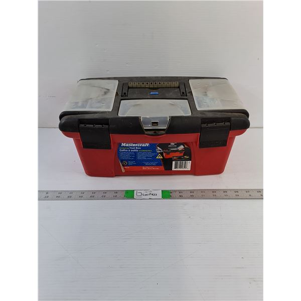 Assorted Tools  -  Toolbox (16" x 9"), Screwdrivers, Crescent Wrenches,  Channel Lock Pliers, Allen