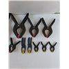 Image 2 : Assorted Tools/Hardware -  Clamps, Quick Grip, Carriage Bolts,  Nuts