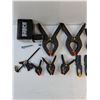 Image 3 : Assorted Tools/Hardware -  Clamps, Quick Grip, Carriage Bolts,  Nuts