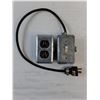 Image 3 : (1) Halogen Light - Powers On (1) 120 V 2-Outlet Switch - Powers On