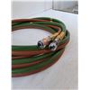 Image 2 : 10' -  1/2" Pressurized Gas Lines w/Apollo Cock Connectors (Oxy-Acetylene) NOT TESTED - As Is