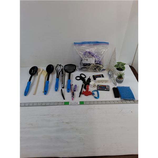 Assorted  -  Cooking Utensils, Phone Charge Cabling (Assorted) Misc.