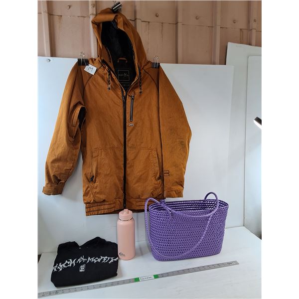 Winter Jacket / Water Bottle / Shirt / Basket