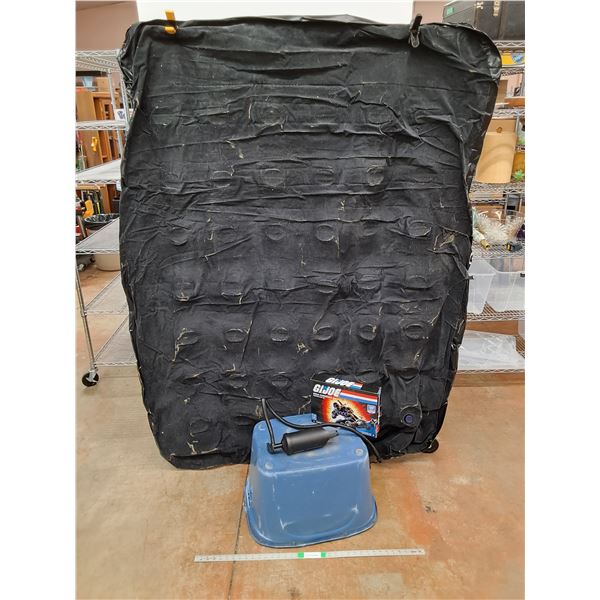 * Air Mattress -  77" x 57" Approx  w / Hand Pump - PICK UP ONLY