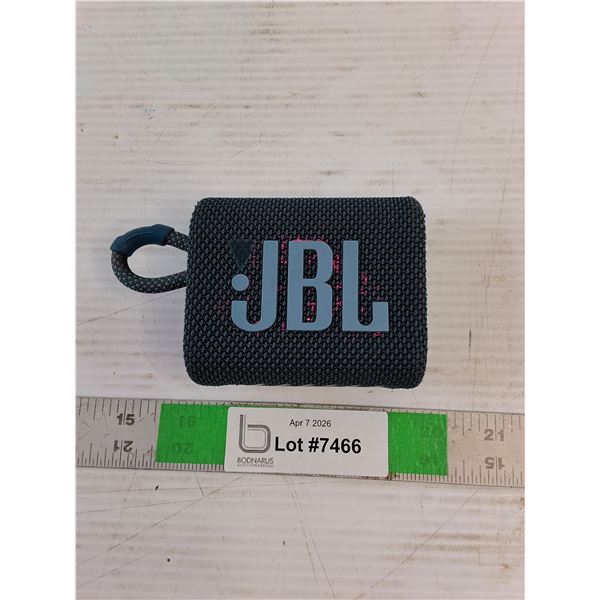 JBL -  Portable Bluetooth Speaker - Powers On  -  NOT Tested
