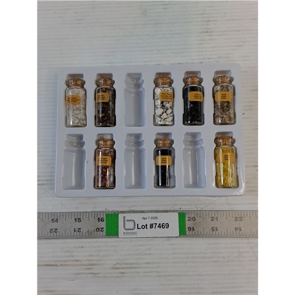 (8) Mini Gemstone Bottles