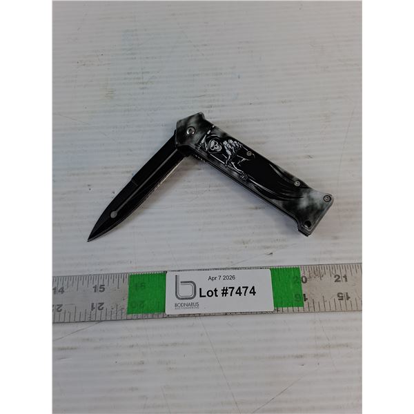 4" Foldable Knife (Loose Hinge) As Is