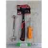 Image 1 : 16 oz Hammer w/ Magnet, Philips Screwdriver, Combination Wrench