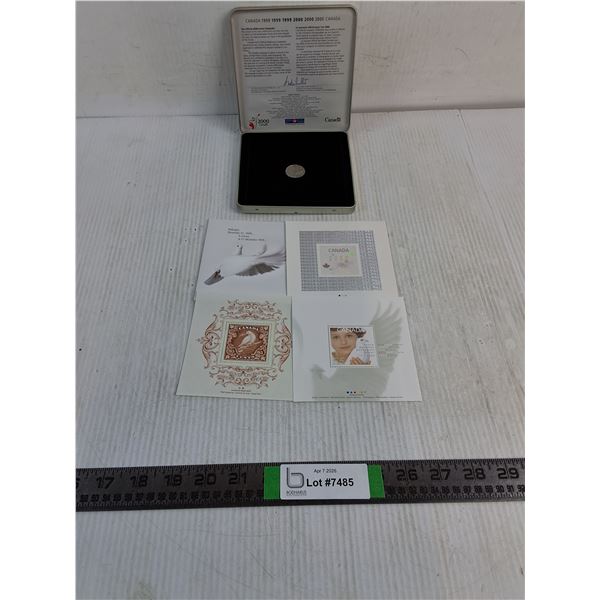 2000 Canada Post Keepsake Coin