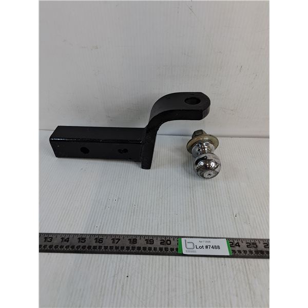 Truck Hitch for Trailer with Attachment