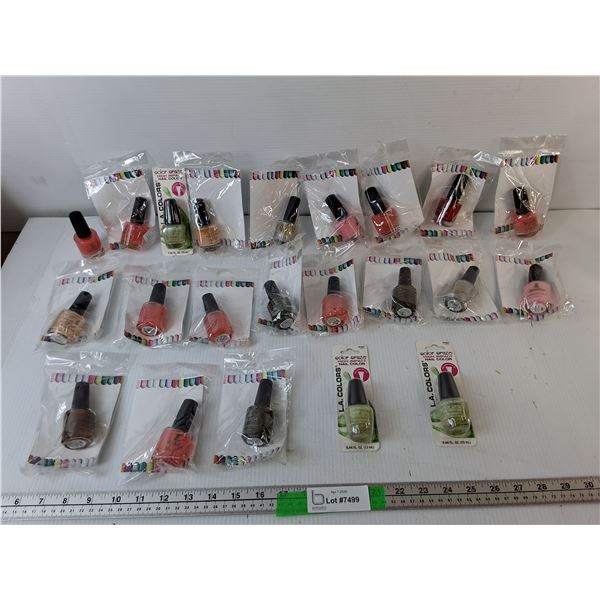(22) Bottles of Nail Polish- Most Sealed, Cannot Ship