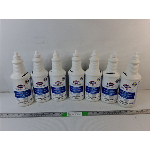 (7) Full Bottles of Clorox Germicidal Disinfecting Cleaner- Cannot Ship