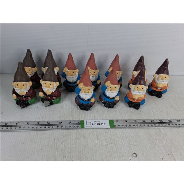 Various Garden Gnomes - H 5" - PICK UP