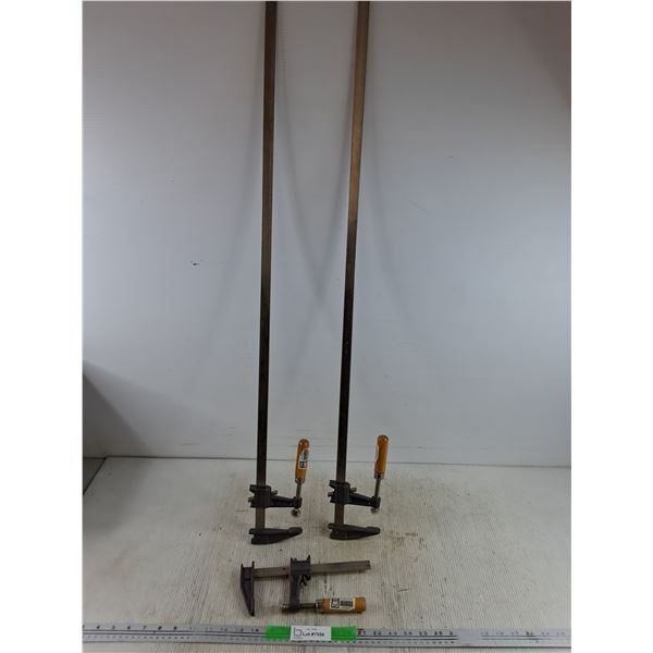Power Fist 6" and 36" Bar Clamps, PICKUP ONLY