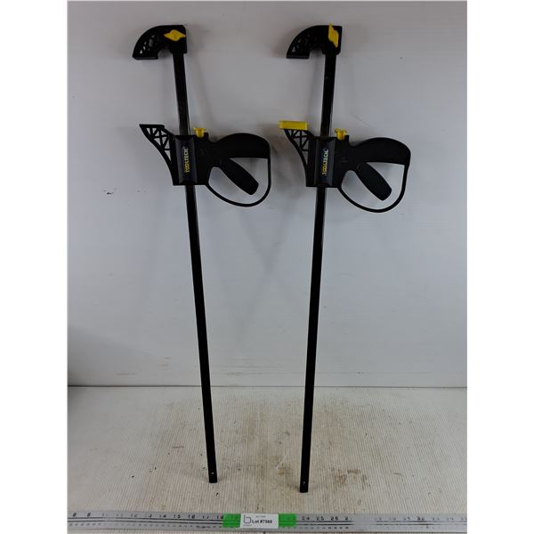 (2) Tooltech 27" Bar Clamps, PICKUP ONLY