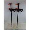 Image 1 : (2) 24" Ratcheting Bar Clamps