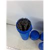 Image 3 : (3) Power Fist Welding Rod Storage Containers, Welding Rods