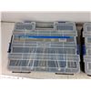 Image 2 : (2) Power Fist Stackable Parts Organizers & Assorted Hardware