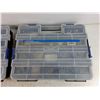 Image 3 : (2) Power Fist Stackable Parts Organizers & Assorted Hardware