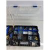 Image 6 : (2) Power Fist Stackable Parts Organizers & Assorted Hardware