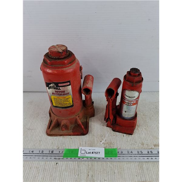 (2) Hydraulic Jacks - As Is - PICK UP