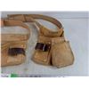Image 3 : (2) Kuny's Suede Leather Tool Belts