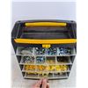 Image 2 : Plastic Hardware Organizer 11" x 14" x 6", Nuts, Electrical Couplers